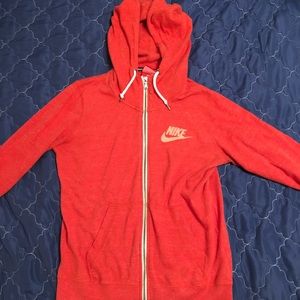 Nike cowl neck zipup